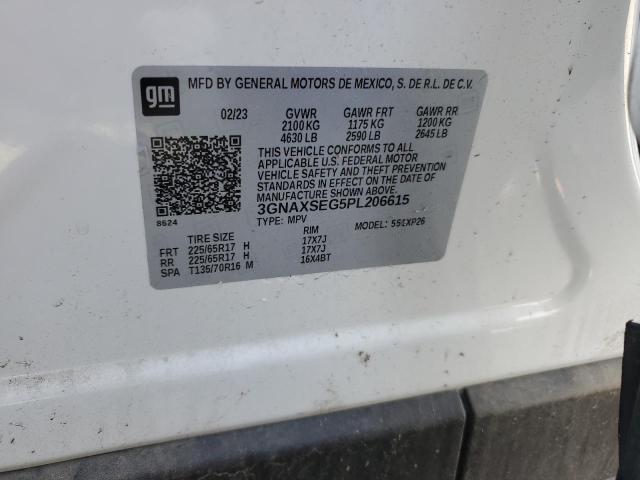 Photo 12 VIN: 3GNAXSEG5PL206615 - CHEVROLET EQUINOX 