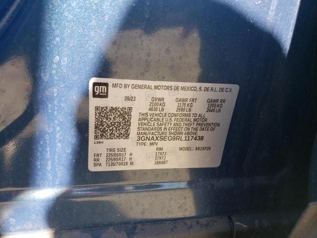 Photo 12 VIN: 3GNAXSEG9RL117438 - CHEVROLET EQUINOX LS 