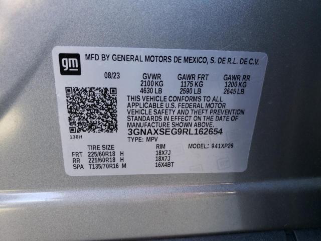 Photo 12 VIN: 3GNAXSEG9RL162654 - CHEVROLET EQUINOX 