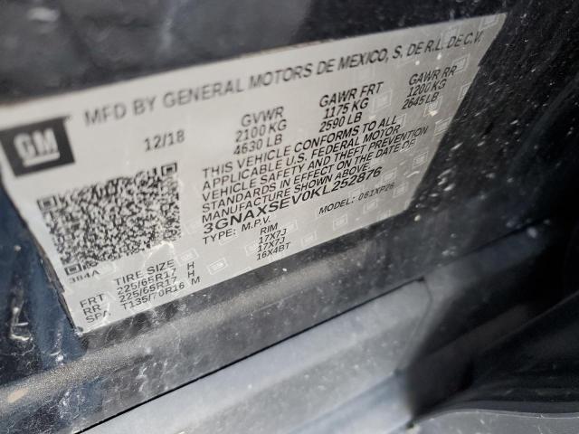 Photo 11 VIN: 3GNAXSEV0KL252876 - CHEVROLET EQUINOX 