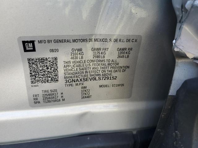 Photo 12 VIN: 3GNAXSEV0LS729152 - CHEVROLET EQUINOX LS 