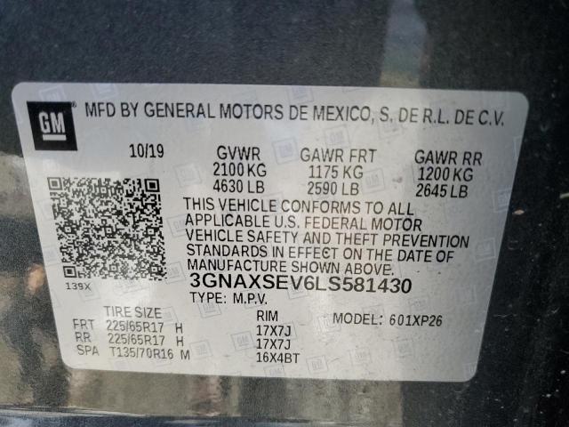 Photo 13 VIN: 3GNAXSEV6LS581430 - CHEVROLET EQUINOX 