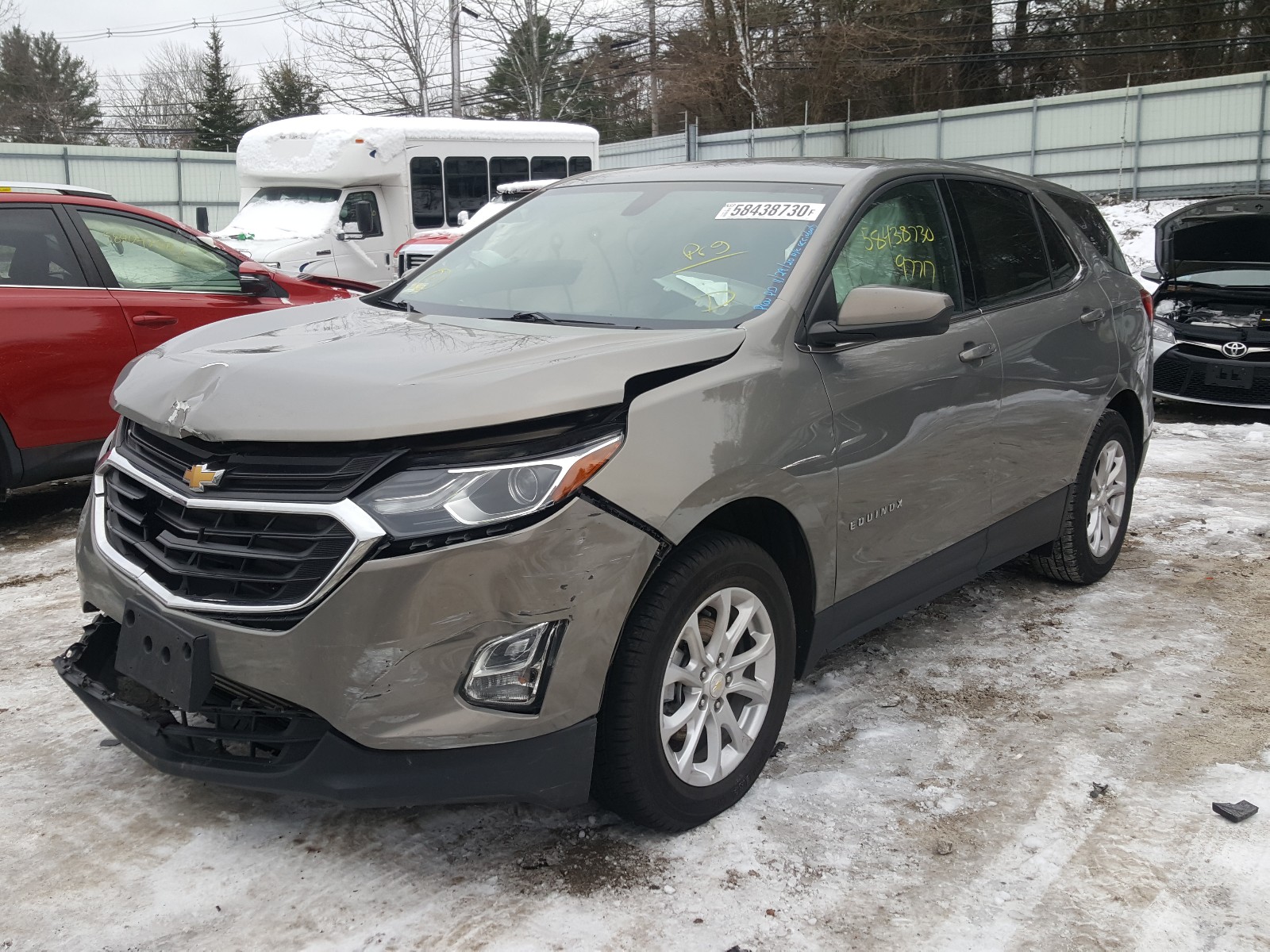 Photo 1 VIN: 3GNAXSEV8JS596072 - CHEVROLET EQUINOX LT 