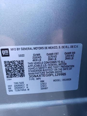 Photo 12 VIN: 3GNAXTEG0PL129965 - CHEVROLET EQUINOX LT 