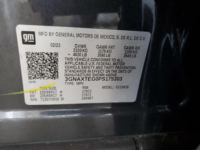 Photo 12 VIN: 3GNAXTEG0PS175303 - CHEVROLET EQUINOX 