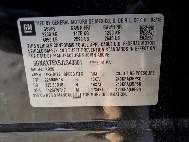 Photo 13 VIN: 3GNAXTEX5JL340361 - CHEVROLET EQUINOX 