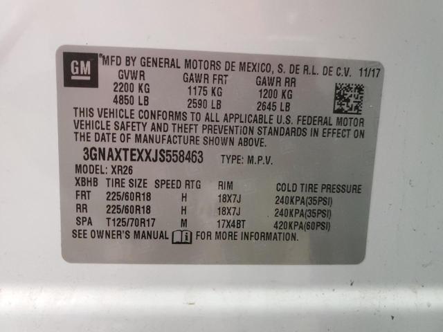 Photo 13 VIN: 3GNAXTEXXJS558463 - CHEVROLET EQUINOX LT 