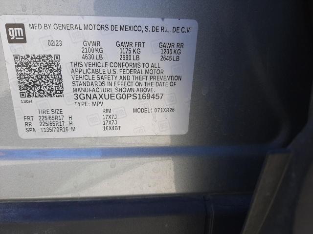 Photo 11 VIN: 3GNAXUEG0PS169457 - CHEVROLET EQUINOX 