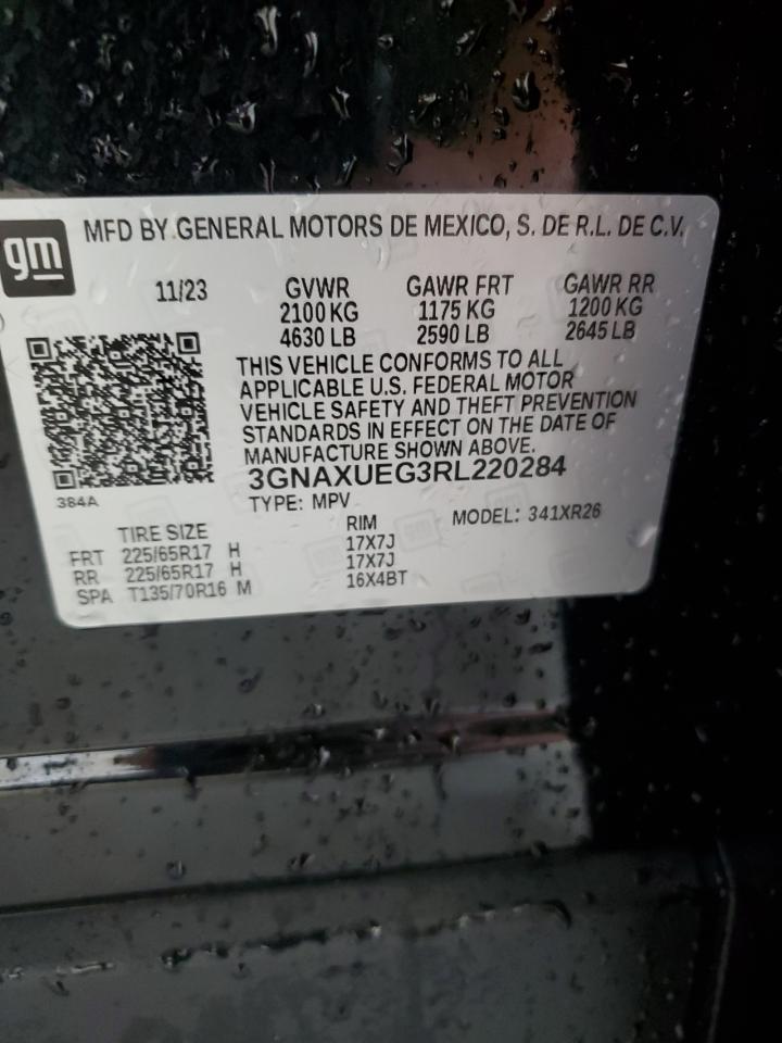 Photo 13 VIN: 3GNAXUEG3RL220284 - CHEVROLET EQUINOX 