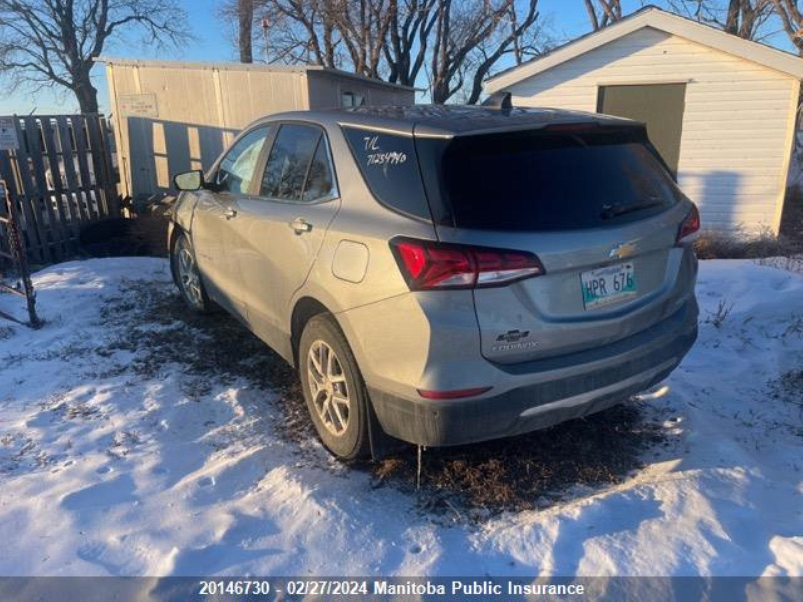 Photo 2 VIN: 3GNAXUEG4PS164942 - CHEVROLET EQUINOX 