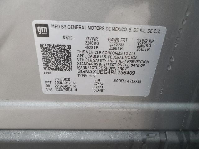 Photo 11 VIN: 3GNAXUEG4RL136409 - CHEVROLET EQUINOX 