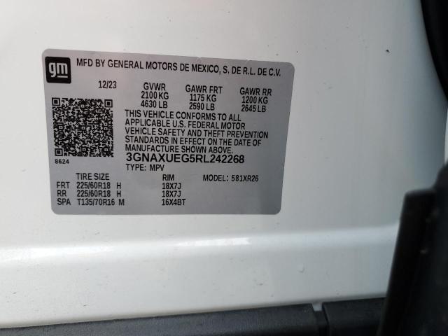 Photo 12 VIN: 3GNAXUEG5RL242268 - CHEVROLET EQUINOX LT 