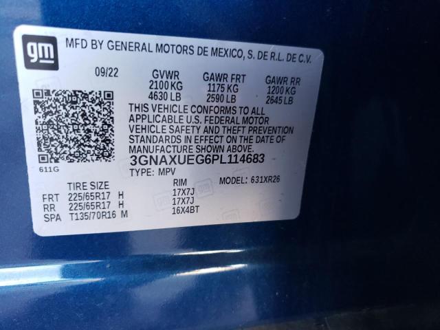 Photo 13 VIN: 3GNAXUEG6PL114683 - CHEVROLET EQUINOX LT 