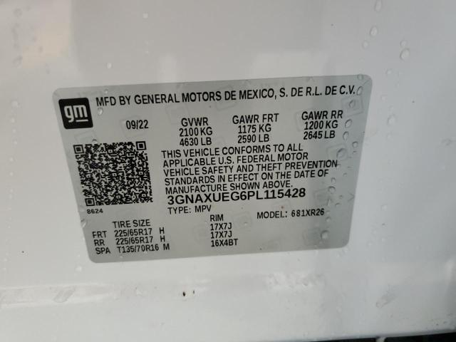 Photo 12 VIN: 3GNAXUEG6PL115428 - CHEVROLET EQUINOX 