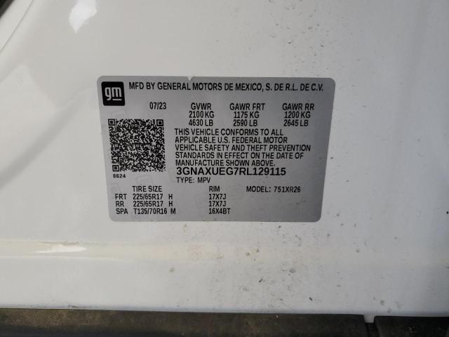 Photo 13 VIN: 3GNAXUEG7RL129115 - CHEVROLET EQUINOX 