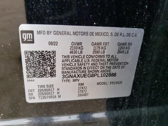 Photo 12 VIN: 3GNAXUEG8PL102888 - CHEVROLET EQUINOX 