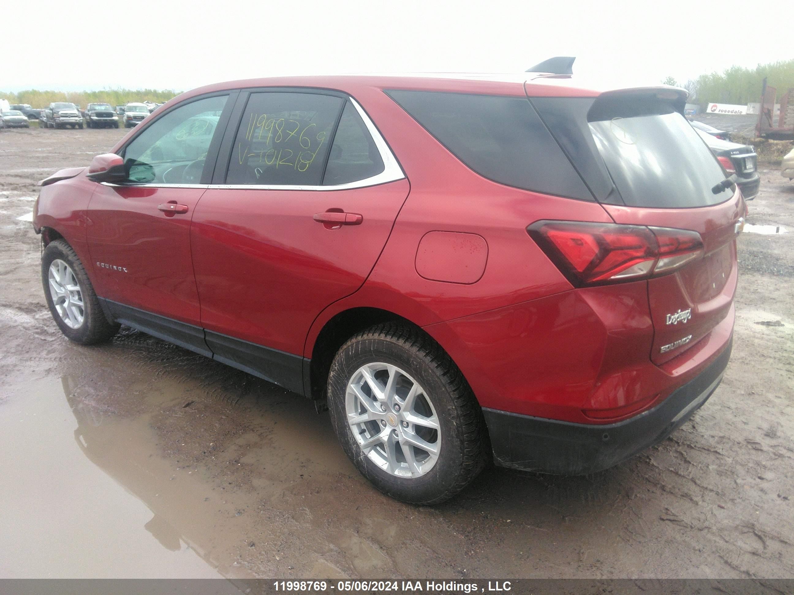 Photo 2 VIN: 3GNAXUEG9RL101218 - CHEVROLET EQUINOX 