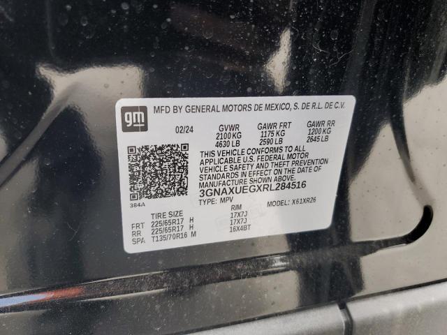 Photo 12 VIN: 3GNAXUEGXRL284516 - CHEVROLET EQUINOX LT 