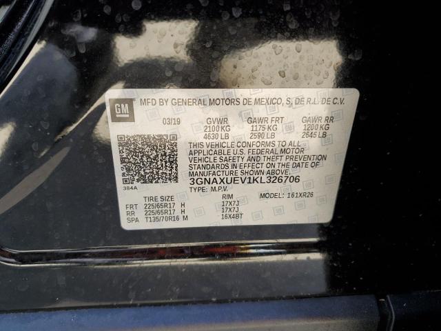 Photo 13 VIN: 3GNAXUEV1KL326706 - CHEVROLET EQUINOX 