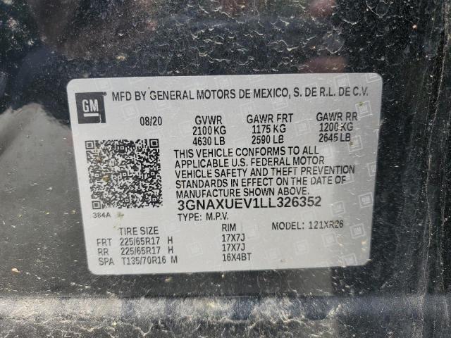 Photo 12 VIN: 3GNAXUEV1LL326352 - CHEVROLET EQUINOX 