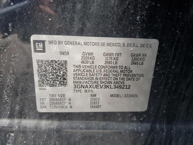 Photo 13 VIN: 3GNAXUEV3KL349212 - CHEVROLET EQUINOX 