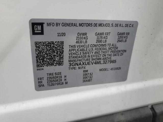 Photo 11 VIN: 3GNAXUEV4ML327965 - CHEVROLET EQUINOX 