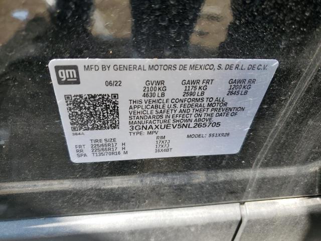 Photo 12 VIN: 3GNAXUEV5NL265705 - CHEVROLET EQUINOX LT 