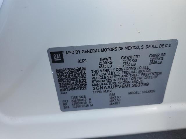 Photo 11 VIN: 3GNAXUEV6ML363799 - CHEVROLET EQUINOX LT 