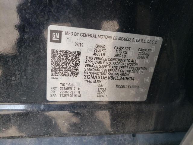 Photo 12 VIN: 3GNAXUEV8KL340604 - CHEVROLET EQUINOX LT 