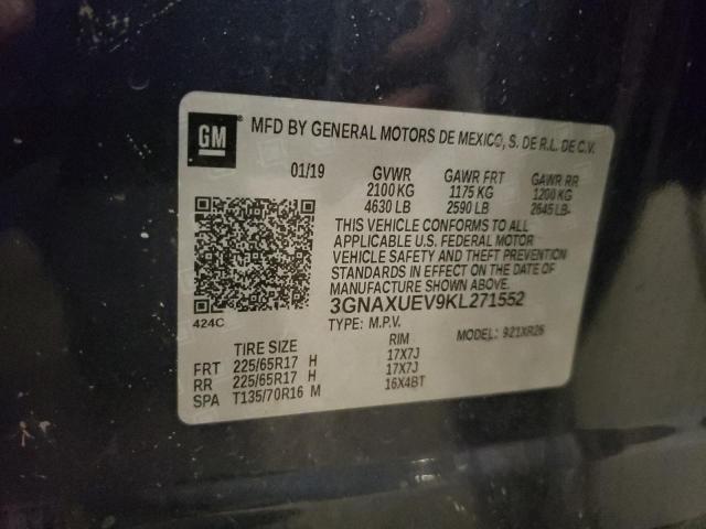 Photo 12 VIN: 3GNAXUEV9KL271552 - CHEVROLET EQUINOX 