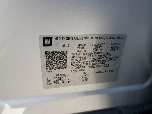 Photo 12 VIN: 3GNAXUEV9LS522903 - CHEVROLET EQUINOX 