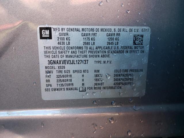 Photo 12 VIN: 3GNAXVEV3JL127127 - CHEVROLET EQUINOX 