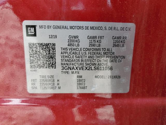 Photo 13 VIN: 3GNAXVEX2LS611056 - CHEVROLET EQUINOX 