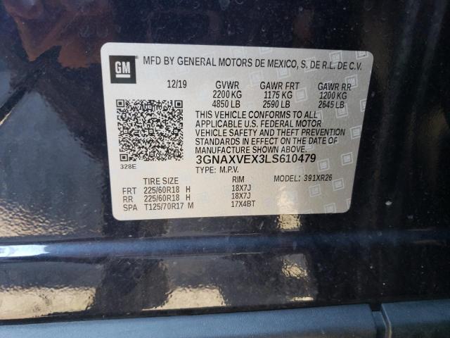 Photo 12 VIN: 3GNAXVEX3LS610479 - CHEVROLET EQUINOX 