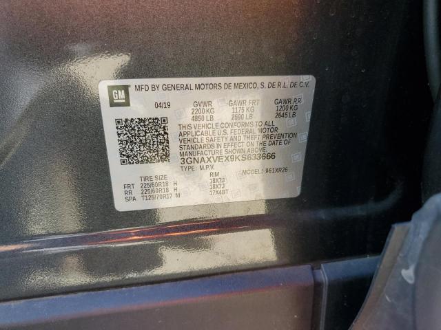 Photo 12 VIN: 3GNAXVEX9KS633666 - CHEVROLET EQUINOX 