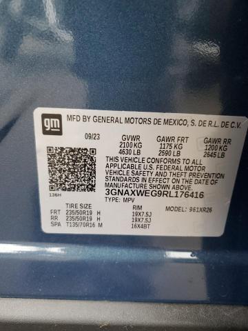 Photo 11 VIN: 3GNAXWEG9RL176416 - CHEVROLET EQUINOX RS 