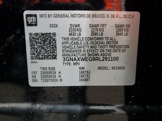 Photo 13 VIN: 3GNAXWEG9RL291100 - CHEVROLET EQUINOX RS 