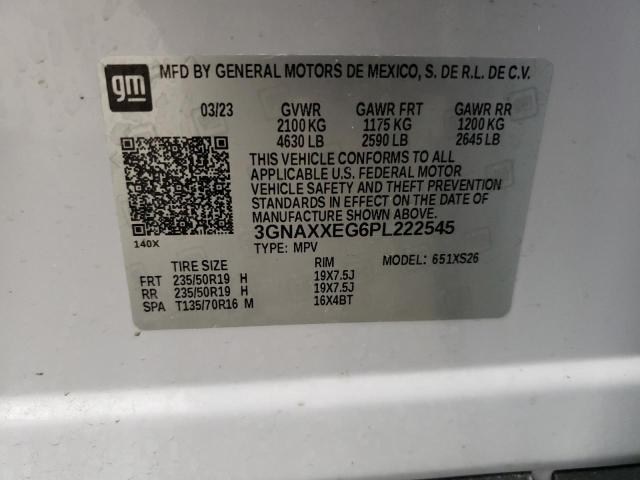 Photo 11 VIN: 3GNAXXEG6PL222545 - CHEVROLET EQUINOX 