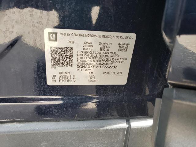 Photo 12 VIN: 3GNAXXEV1LS552737 - CHEVROLET EQUINOX PR 