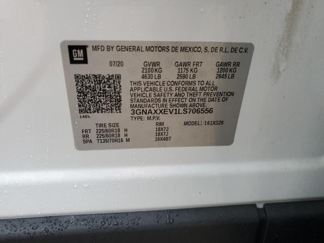 Photo 12 VIN: 3GNAXXEV1LS706556 - CHEVROLET EQUINOX 