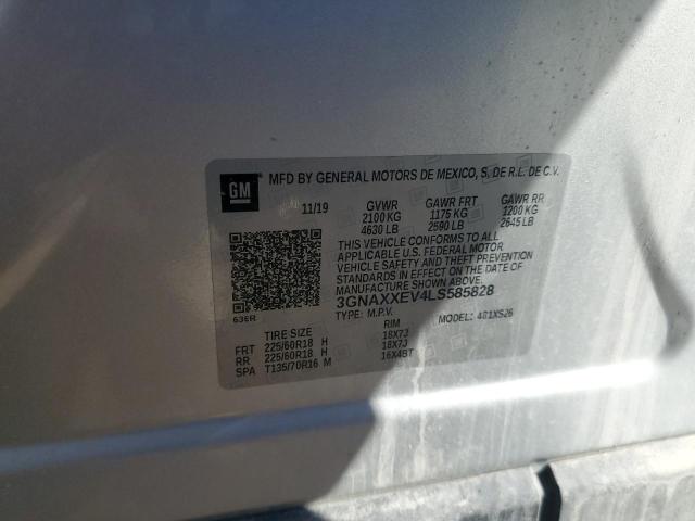 Photo 11 VIN: 3GNAXXEV4LS585828 - CHEVROLET EQUINOX PR 