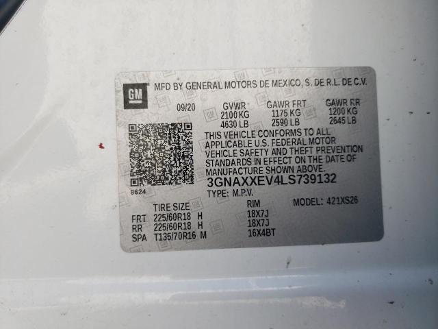 Photo 13 VIN: 3GNAXXEV4LS739132 - CHEVROLET EQUINOX 