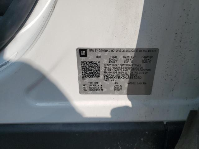 Photo 12 VIN: 3GNAXYEX0KS566280 - CHEVROLET EQUINOX PR 