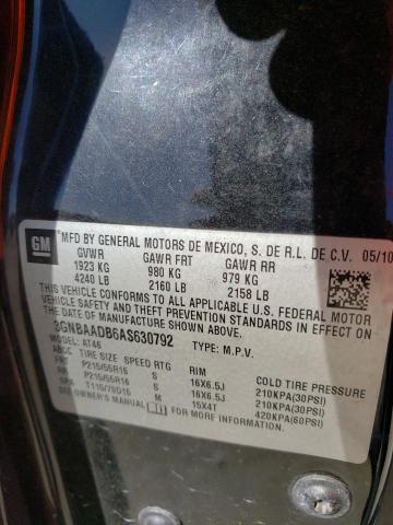 Photo 11 VIN: 3GNBAADB6AS630792 - CHEVROLET HHR LS 