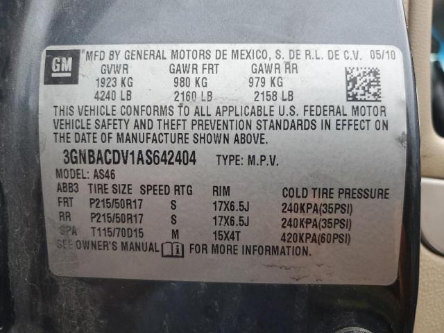 Photo 13 VIN: 3GNBACDV1AS642404 - CHEVROLET HHR LT 