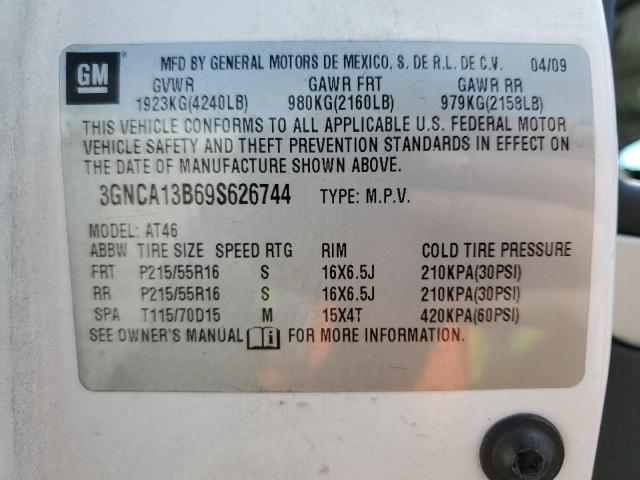 Photo 11 VIN: 3GNCA13B69S626744 - CHEVROLET HHR 