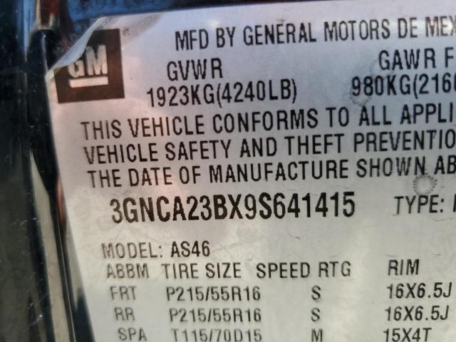 Photo 12 VIN: 3GNCA23BX9S641415 - CHEVROLET HHR 