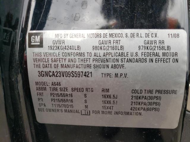 Photo 11 VIN: 3GNCA23V09S597421 - CHEVROLET HHR 