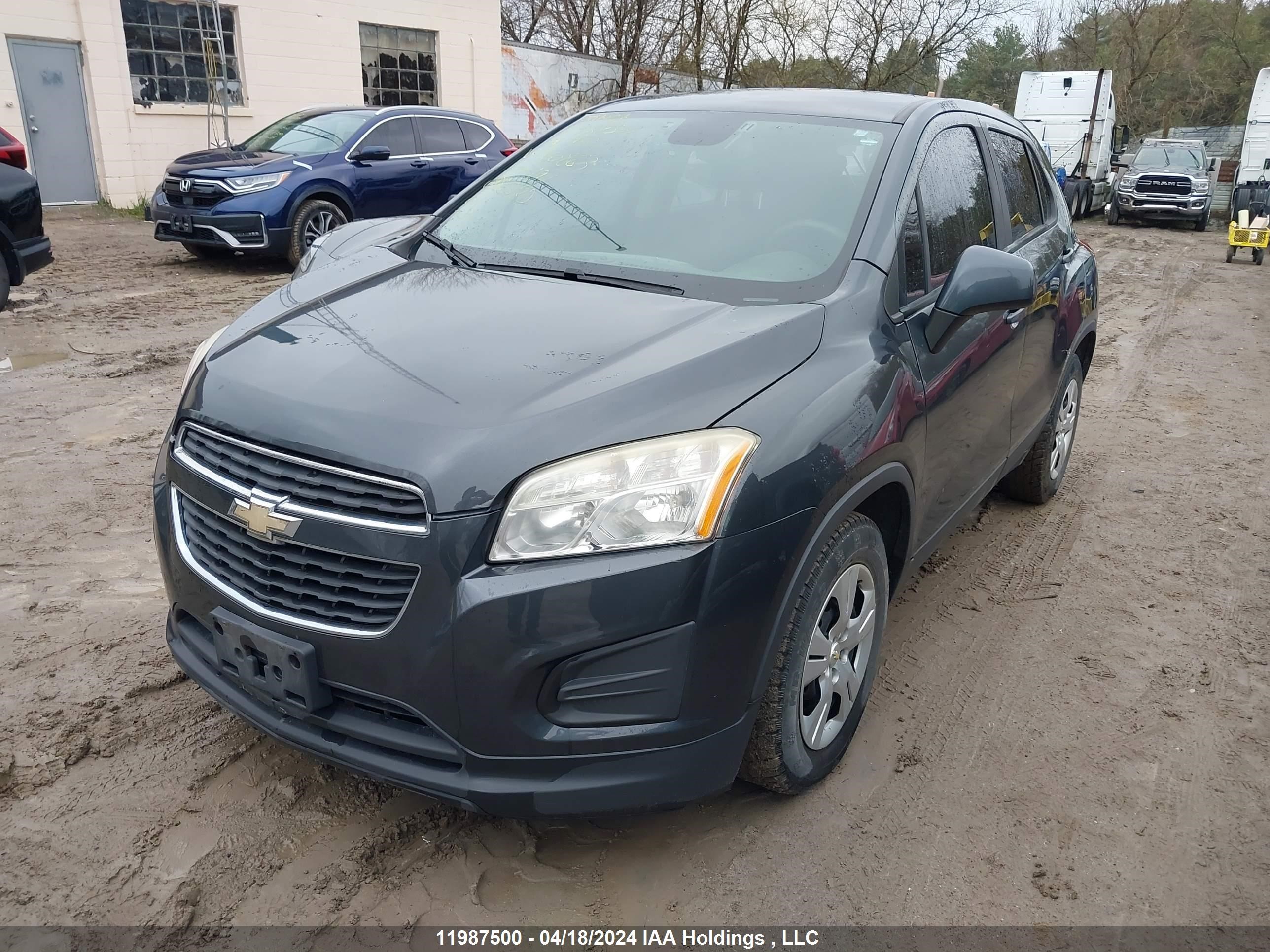 Photo 1 VIN: 3GNCJKEB2EL160883 - CHEVROLET TRAX 