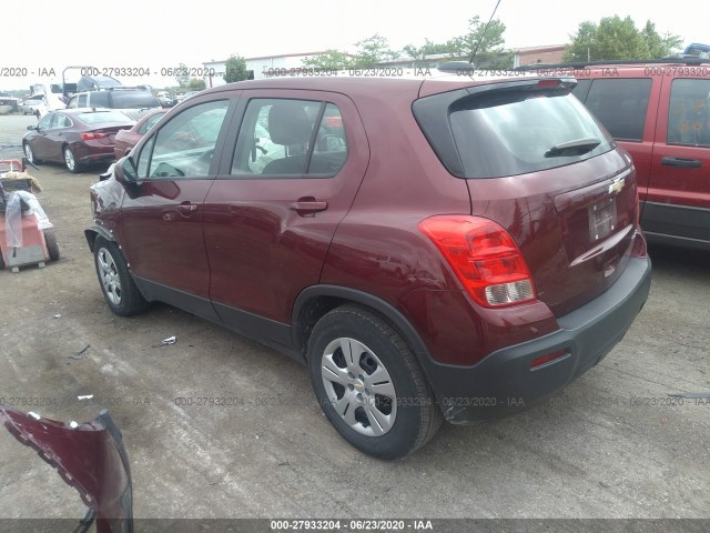 Photo 2 VIN: 3GNCJKSB0GL235751 - CHEVROLET TRAX 